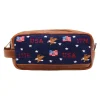Americana Pattern Toiletry Bag (Dark Navy)