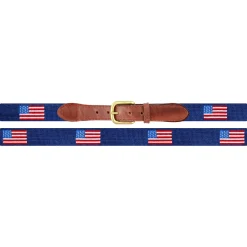 American Flag Belt (Classic Navy)