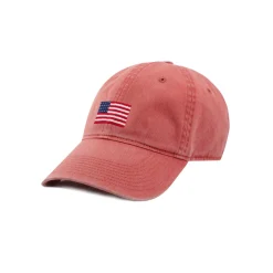 American Flag Hat (Nantucket Red)