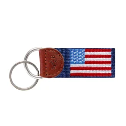 American Flag Key Fob (Classic Navy)