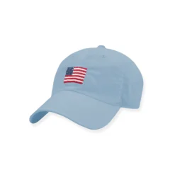 American Flag Performance Hat (Sky Blue)