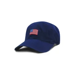 American Flag Small Fit Hat (Navy)