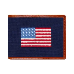 American Flag Wallet (Dark Navy)