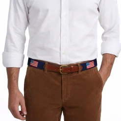 American History Belt (Dark Navy)