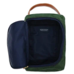 Arnold Palmer Umbrella Shoe Bag (Navy Waxed Canvas)