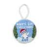 Baby's 1st Christmas Penguin 2025 Ornament