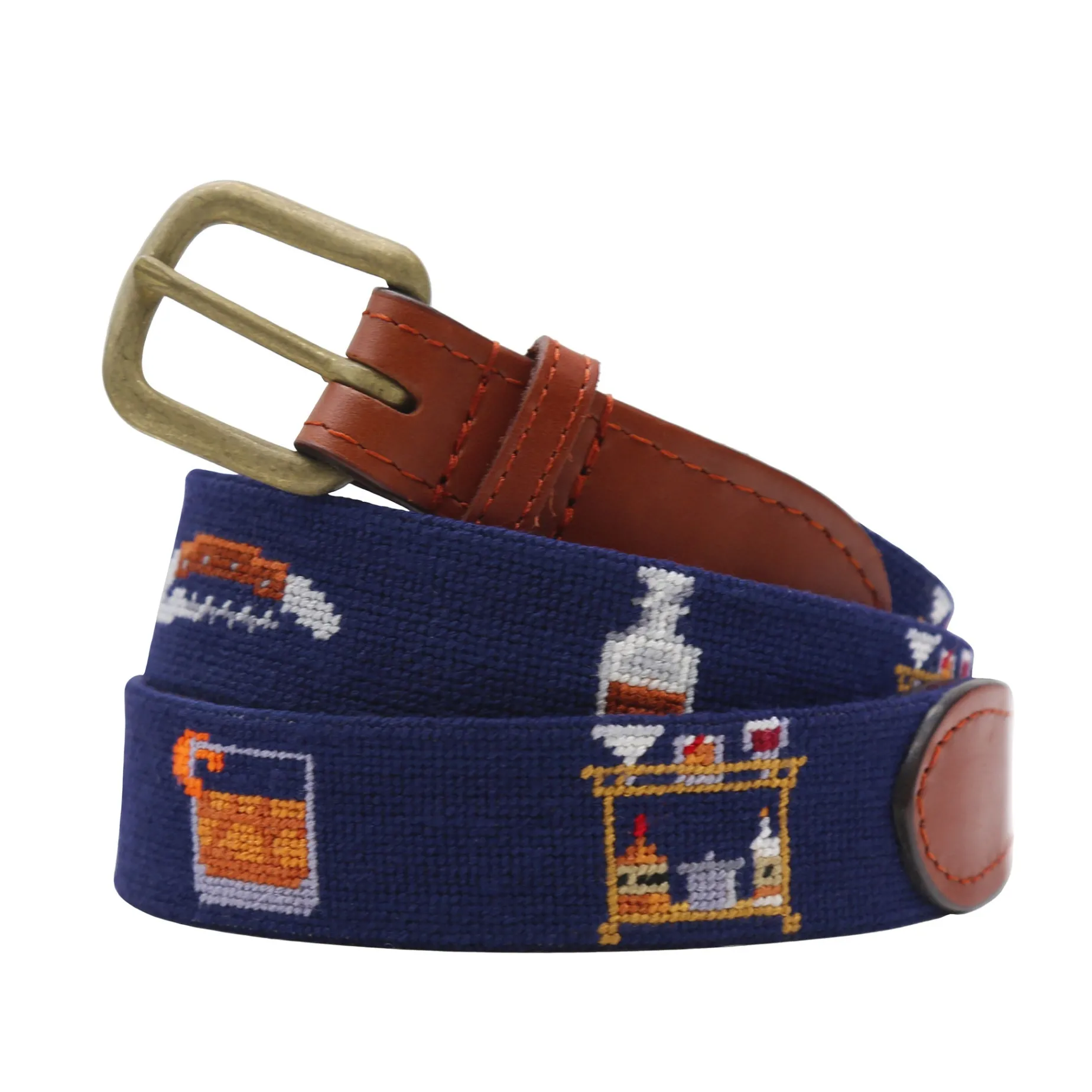 Bar Cart Essentials Belt (Dark Navy)