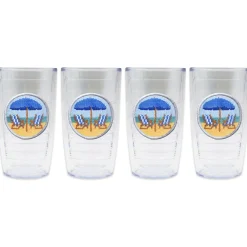Beach Chairs Scene Tumbler (Cobalt Chairs)