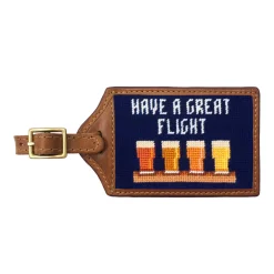 Beer Flight Luggage Tag (Dark Navy)