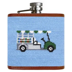 Beverage Cart Flask (Light Blue)