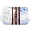 Beverage Cart Golf Scorecard Holder (Light Blue)