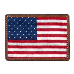 Big American Flag Card Wallet