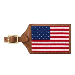 Big American Flag Luggage Tag