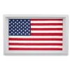 Big American Flag Valet Tray (White Wood)