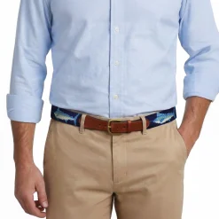 Billfish Belt (Dark Navy)