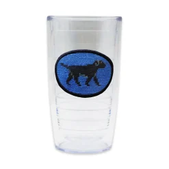 Black Lab Walking Tervis Tumbler (Blueberry)