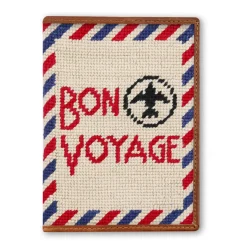 Bon Voyage Passport Case (Light Khaki)