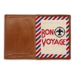 Bon Voyage Passport Case (Light Khaki)