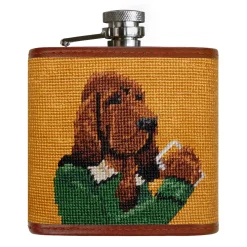 Booze Hound Flask (Mustard)