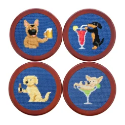 Booze Hounds Coasters (Blueberry)