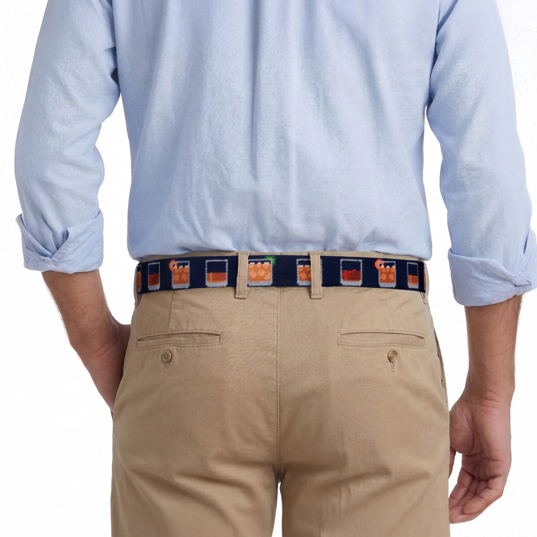 Bourbon Five Ways Belt (Dark Navy)