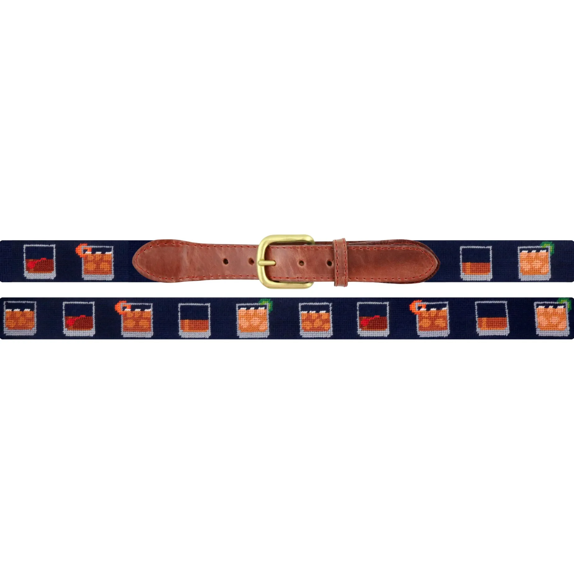 Bourbon Five Ways Belt (Dark Navy)