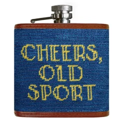 Cheers Old Sport Flask (Blueberry)