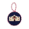 Christmas Alamo Ornament (Dark Navy)