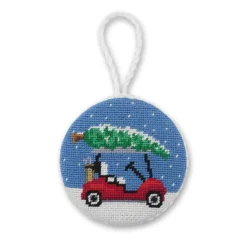 Christmas Golf Cart Ornament