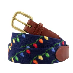 Christmas Lights Belt (Dark Navy)