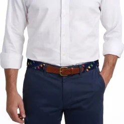 Christmas Lights Belt (Dark Navy)