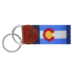 Colorado State Flag Key Fob (Classic Navy)