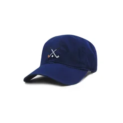 Crossed Clubs Small Fit Hat (Navy)