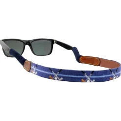 Crossed Clubs Sunglass Strap (Classic Navy)