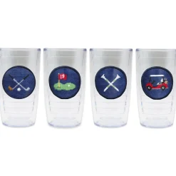 Crossed Golf Tees Tervis Tumbler (Classic Navy)
