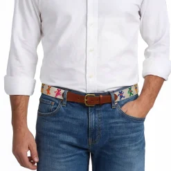 Dancing Bears Belt (Oatmeal)