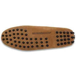 Dancing Bears Driving Shoes (Dark Navy) (Cognac Suede)