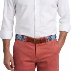 Dancing Bears Tie Dye Belt (Light Blue)