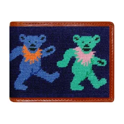 Dancing Bears Wallet (Dark Navy)