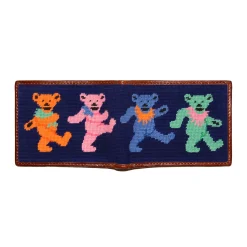 Dancing Bears Wallet (Dark Navy)