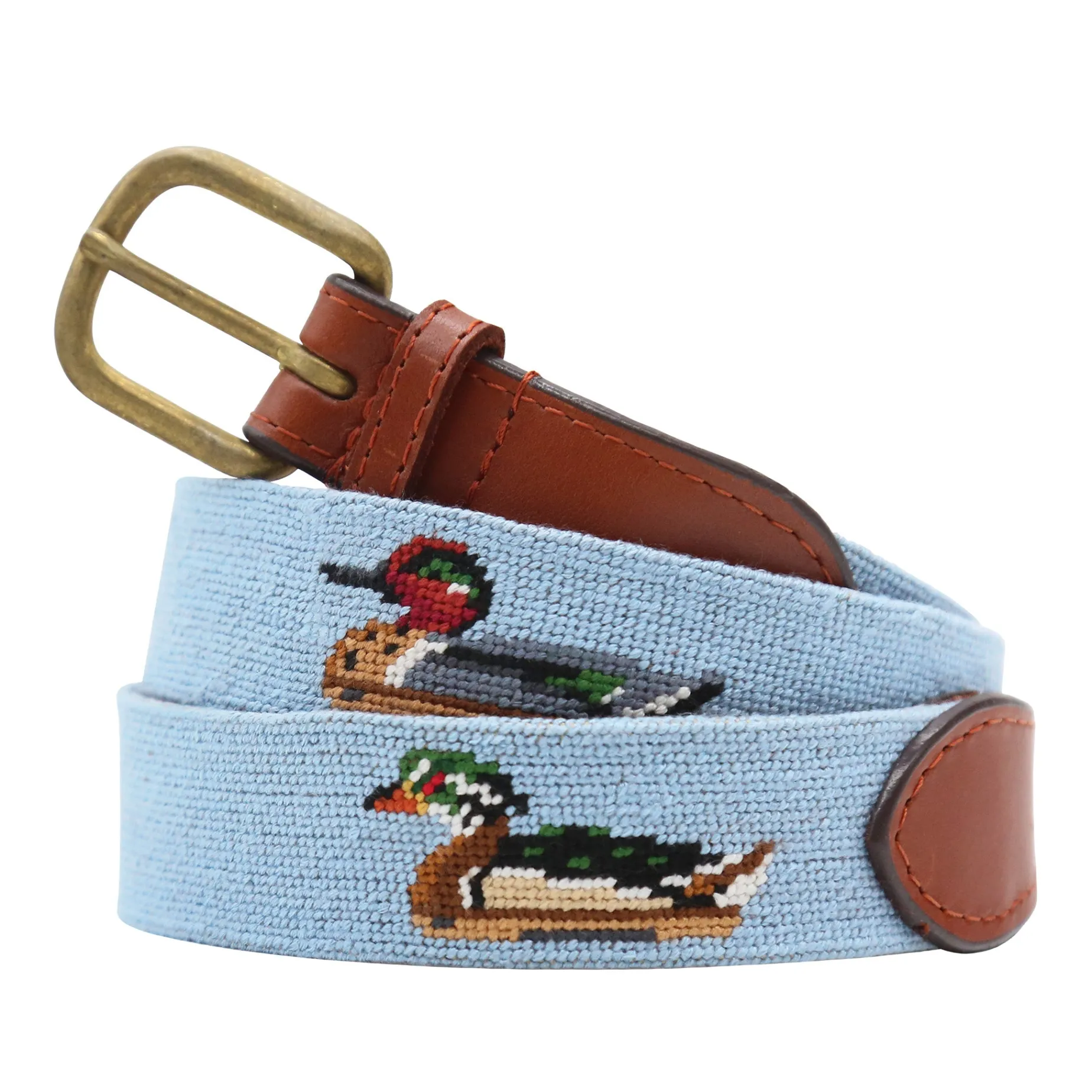Duck Decoys Belt (Antique Blue)