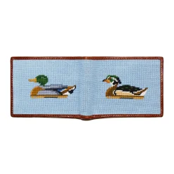 Duck Decoys Wallet (Antique Blue)