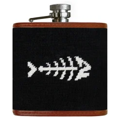 Fishbones Flask (Black) (Final Sale)