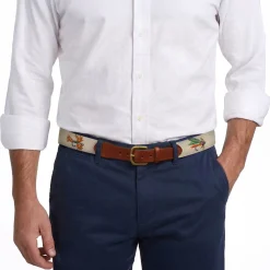 Fishing Flies Belt (Light Khaki)