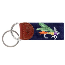 Fishing Fly Key Fob (Dark Navy)