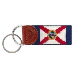 Florida State Flag Key Fob (Classic Navy)