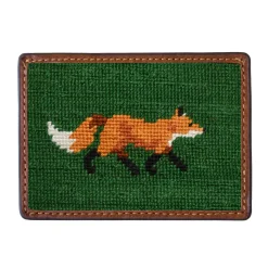 Fox Card Wallet (Dark Forest)