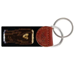 Guinness Harp-Glass Key Fob (Black)
