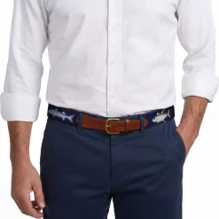 Gulf Coast Fish Belt (Dark Navy)