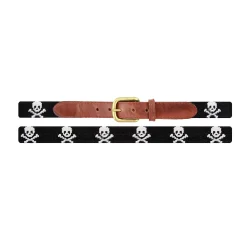 Jolly Roger Children's Belt (Black)